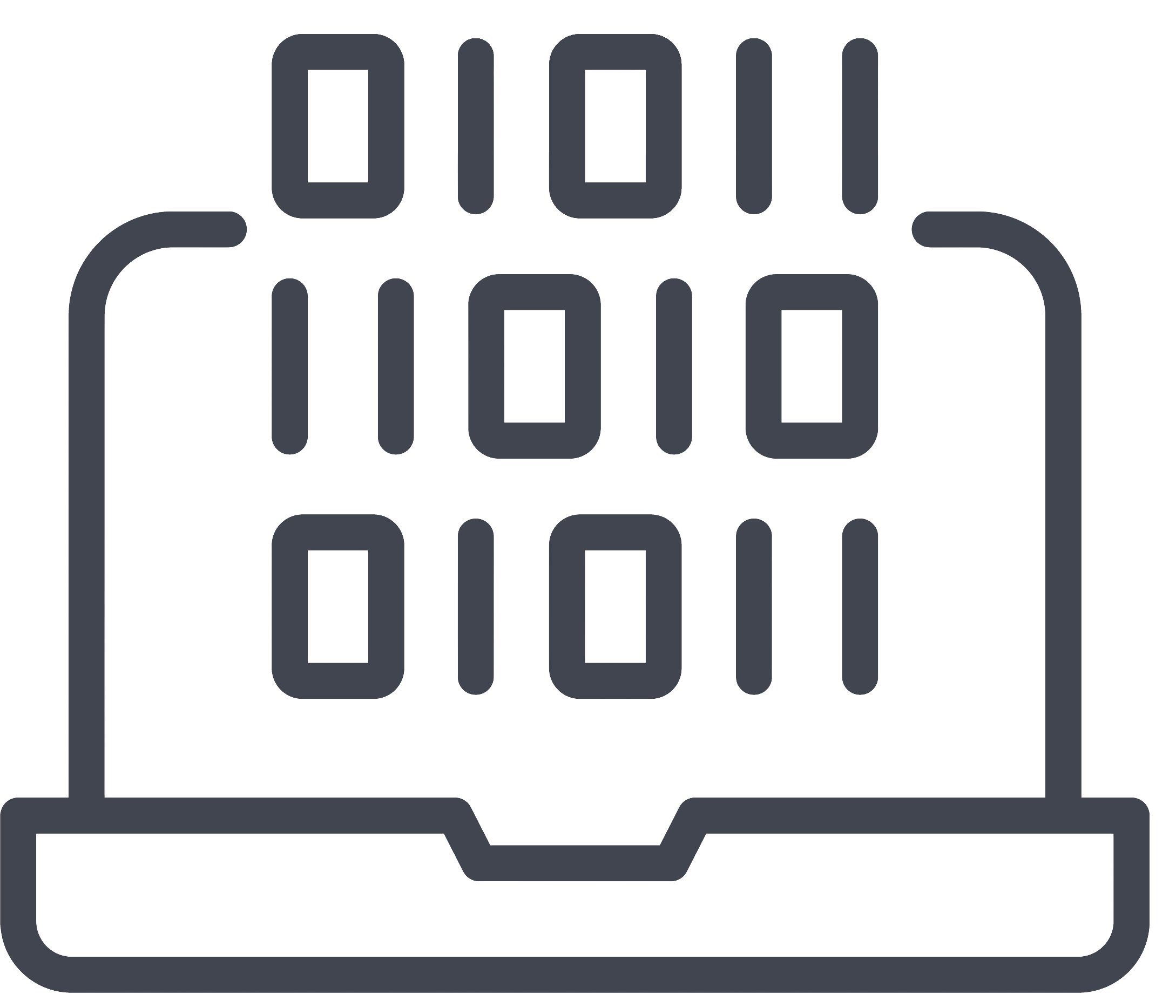 AI and data analytics icon