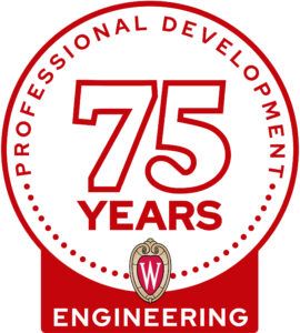 75 Years of Engineering Professional Development | UW–Madison | Badge