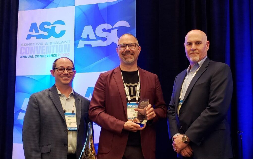 MEPE Minute MEPE Instructor Honored by Adhesives and Sealants Council