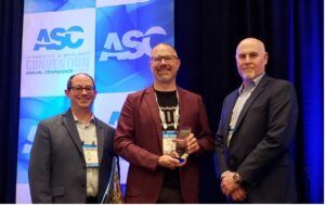 MEPE Instructor Honored by Adhesives and Sealants Council