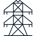 electric power systems icon