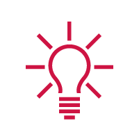 lightbulb icon representing technical problem solving
